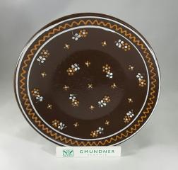 Gmundner Keramik-Teller/Dessert Fahne